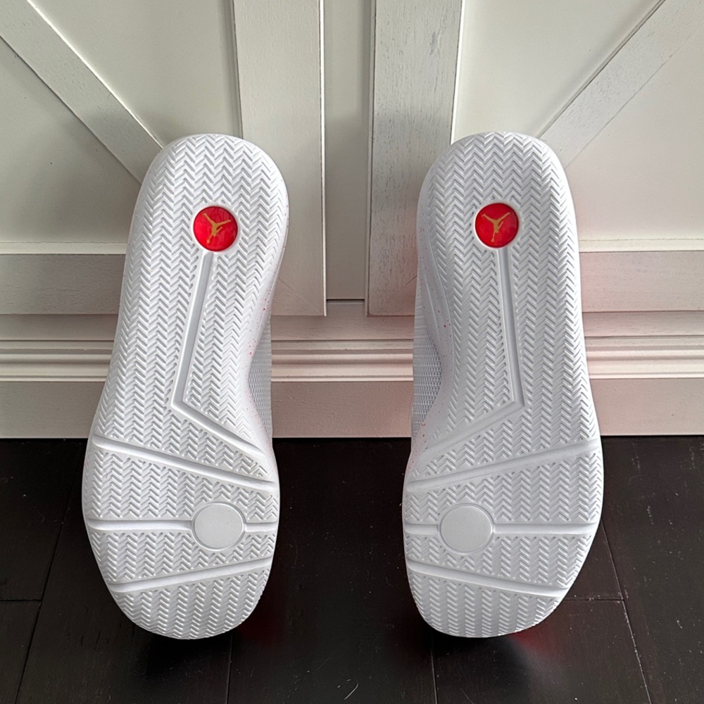 Air Jordan Eclipse White Infrared Men’s Sneakers - Picture 6 of 7